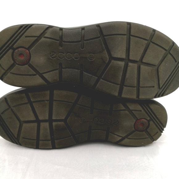 ECCO Men's 41 EU 10/10.5 US Brown Hydromax Loafer Slip On Heeled Shoes - Picture 8 of 8